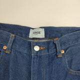 SERGE de bleu UNION ユニオン ストレート サイズ26 SKY-14P-CAS ジーンズ デニムパンツ ブルー レディース サージ【中古】6-0816G∞