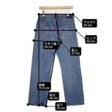 THE SHINZONE MASTER STRAIGHT DENIM 20AMSPA62 定価25800円 サイズ36 デニムパンツ ブルー レディース シンゾーン【中古】6-0816G∞