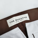 THE SHINZONE SKATER PANTS スケーターパンツ 17AMSPA59 サイズ34 ワーク パンツ ブラウン レディース シンゾーン【中古】6-0603G♪