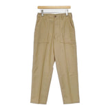 THE SHINZONE BAKER PANTS 定番ベイカーパンツ 15AMSPA18 サイズ38 センタープレス パンツ ベージュ レディース シンゾーン【中古】6-0816G∞