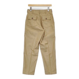 THE SHINZONE BAKER PANTS 定番ベイカーパンツ 15AMSPA18 サイズ38 センタープレス パンツ ベージュ レディース シンゾーン【中古】6-0816G∞