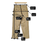 THE SHINZONE BAKER PANTS 定番ベイカーパンツ 15AMSPA18 サイズ38 センタープレス パンツ ベージュ レディース シンゾーン【中古】6-0816G∞