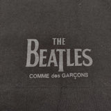 COMME des GARCONS THE BEATLES ラバープリントTシャツ サイズXS VT-T002 半袖Ｔシャツ カットソー AD2019 ブラック レディース コムデギャルソン【中古】6-0626S♪