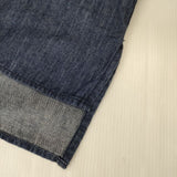 NORTHERN TRUCK ジェイルポケット付シャツ デニム バンドカラー 長袖シャツ ネイビー レディース ノーザントラック【中古】6-0808M∞