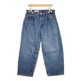 ZARA ワイド デニム EUR 40 USA 8 MEX 30 デニムパンツ ブルー レディース ザラ【中古】6-0923G∞