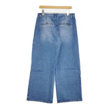 ZARA ストレート ワイド デニム EUR 42 USA 10 MEX 32 デニムパンツ ブルー レディース ザラ【中古】6-0923G∞