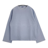 AURALEE SUPER MILLED SWEAT CUT-OFF P/O A20AP05SM カットオフ 定価24200円 スウェット ブルー レディース オーラリー【中古】6-0722M∞