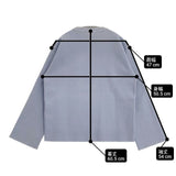 AURALEE SUPER MILLED SWEAT CUT-OFF P/O A20AP05SM カットオフ 定価24200円 スウェット ブルー レディース オーラリー【中古】6-0722M∞