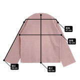 AURALEE A20APO55M Super Milled Sweat Cut-Off P/O カットオフ スウェット ピンク レディース オーラリー【中古】6-0722M∞