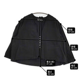 nest Robe 01221-1150 ノーカラーショートジャケット コットンリネン 日本製 サイズF ジャケット ブラック レディース ネストローブ【中古】6-0915M△