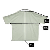 ANSNAM Riverrun 変形ボートネック リヴァーラン サイズ02 半袖Ｔシャツ カットソー 23SS ライトグリーン メンズ アンスナム【中古】6-0630S♪