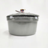 mina perhonen 未使用品 cocotte ocean ココットオーシャン ラウンド 2.2L 20cm 鍋 食器 ライトグリーン ユーカリ レディース ミナペルホネン【中古】6-0603G♪