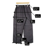 evam eva リネンシルクタックパンツ linen silk tuck pants イージーパンツ 定価30800円 25SS チャコールグレー レディース エヴァムエヴァ【中古】6-0603M♪