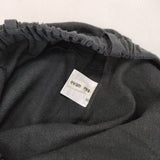 evam eva silk linen pants シルクリネン タックパンツ 定価28600円 E221T057 サイズ2 日本製 パンツ ブラック レディース エヴァムエヴァ【中古】6-0722G∞