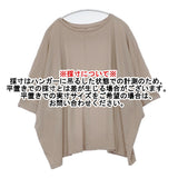 evam eva cotton wide pullover コットンワイドプルオーバー ドルマンスリーブ 定価18700円 Ｔシャツ カットソー 23SS ベージュ レディース エヴァムエヴァ【中古】6-0620S△
