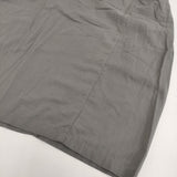 evam eva コットンローンスカート サイズM フレア 定価20900円 E241T215 ロングスカート 24SS グレー レディース エヴァムエヴァ【中古】6-0612M♪