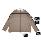 evam eva raising yarn pullover レイジングヤーン コットン シルク カシミヤ 定価22000円 E221K062 セーター ニット ブラウン レディース エヴァムエヴァ【中古】6-0923M∞