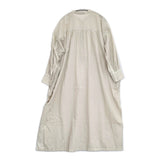 evam eva botanical dye one-piece サイズM 定価47300円 E251T156 プルオーバー ワンピース 25SS ベージュ レディース エヴァムエヴァ【中古】6-0603M♪