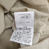 evam eva botanical dye one-piece サイズM 定価47300円 E251T156 プルオーバー ワンピース 25SS ベージュ レディース エヴァムエヴァ【中古】6-0603M♪