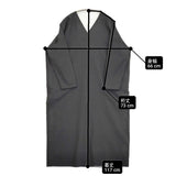 evam eva wool v neck one-piece ウールVネックワンピース サイズM 定価38500円 E251T016 25SS ブラック レディース エヴァムエヴァ【中古】6-0603M♪