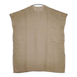 evam eva linen poncho リネンポンチョ ワンピース 定価28600円 E223T014 日本製 ポンチョ ベージュ レディース エヴァムエヴァ【中古】6-0915M△