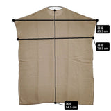 evam eva linen poncho リネンポンチョ ワンピース 定価28600円 E223T014 日本製 ポンチョ ベージュ レディース エヴァムエヴァ【中古】6-0915M△