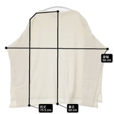 evam eva wool pullover ウールプルオーバー 日本製 定価27500円 E223K056 セーター ニット オフホワイト レディース エヴァムエヴァ【中古】6-1017T∞