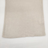 evam eva cashmere silk turtleneck カシミヤシルク タートルネック リブニット E002K003 定価48400円 セーター ニット ライトベージュ レディース エヴァムエヴァ【中古】6-0916T♪