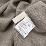 evam eva wool sable poncho ウールセーブルニットポンチョ V243K916 定価24200円 ポンチョ 24AW グレージュ レディース エヴァムエヴァ【中古】6-0916T♪