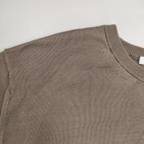 SLOANE 18G silk short sleeve シルク半袖ニット プルオーバー 日本製 サイズ3 セーター ニット モカベージュ レディース スローン【中古】6-0620S△