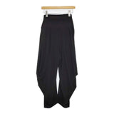 ISSEY MIYAKE IM84JF532 DRAPE JERSEY サイズ2 サルエルパンツ ブラック レディース イッセイミヤケ【中古】6-0722G∞
