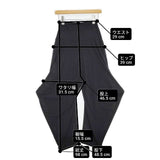 ISSEY MIYAKE IM84JF532 DRAPE JERSEY サイズ2 サルエルパンツ ブラック レディース イッセイミヤケ【中古】6-0722G∞