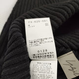 Yohji Yamamoto ドライバーズニット リブニット コットンカシミヤ サイズ2 ハイネック カーディガン ブラック レディース ヨウジヤマモト【中古】6-0916T♪