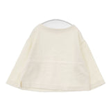 THE LIBRARY ボートネック 9分袖 174-9166301 長袖Ｔシャツ カットソー ロンＴ ベージュ レディース ザ ライブラリー【中古】6-0919M∞