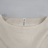 THE LIBRARY ボートネック 9分袖 174-9166301 長袖Ｔシャツ カットソー ロンＴ ベージュ レディース ザ ライブラリー【中古】6-0919M∞