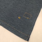 45R/45rpm 45R天竺の908浅VネックTシャツ（インディゴ）R45 長袖Ｔシャツ カットソー ロンＴ ネイビー レディース フォーティーファイブアールピーエム【中古】6-0923M∞