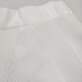 GRACE CONTINENTAL ダンボールメッシュスカート サイズ36 定価29700円 ロングスカート ホワイト レディース グレースコンチネンタル【中古】6-0603M♪