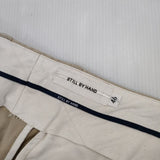 STILL BY HAND ダブル裾コットンアンクルパンツ PT0251 サイズ46 チノパンツ ベージュ メンズ スティルバイハンド【中古】6-0808G∞