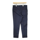BEAMS アンクル スラックス サイズS ウールポリエステル センタープレス パンツ ネイビー メンズ ビームス【中古】6-0919G∞