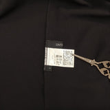 UNTITLED リラクシーロングワンピース ストレッチ 定価26400円 サイズ1 ワンピース 2024SS ブラック レディース アンタイトル【中古】6-0620S△