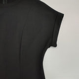 UNTITLED リラクシーロングワンピース ストレッチ 定価26400円 サイズ1 ワンピース 2024SS ブラック レディース アンタイトル【中古】6-0620S△