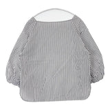 Demi-Luxe BEAMS ボリュームスリーブ ストライプ ブラウス 定価16000円 ブラウス シャツ ホワイト ブルー レディース デミルクス ビームス【中古】6-0919M∞