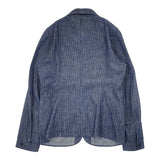45R/45rpm ビオードヒッコリーJACKET 定価41800円 コットン サイズ2 ジャケット ネイビー レディース フォーティーファイブアールピーエム【中古】6-0919M∞