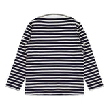 ORCIVAL ボーダー バスクシャツ サイズ1 長袖Ｔシャツ カットソー ロンＴ ネイビー ホワイト レディース オーシバル/オーチバル【中古】6-0923M∞