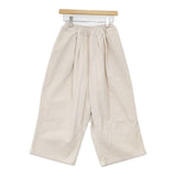 R&D.M.Co- COTTON CORDUROY GUM PANTS 6995 ウエストゴム コーデュロイ パンツ オフホワイト レディース オールドマンズテーラー【中古】6-1017T∞