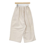 R&D.M.Co- COTTON CORDUROY GUM PANTS 6995 ウエストゴム コーデュロイ パンツ オフホワイト レディース オールドマンズテーラー【中古】6-1017T∞
