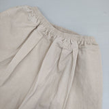 R&D.M.Co- COTTON CORDUROY GUM PANTS 6995 ウエストゴム コーデュロイ パンツ オフホワイト レディース オールドマンズテーラー【中古】6-1017T∞