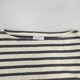 ORCIVAL ボーダー バスクシャツ 長袖Ｔシャツ カットソー ロンＴ ベージュ グレー レディース オーシバル/オーチバル【中古】6-0815M∞