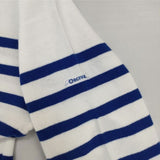 ORCIVAL ボーダー バスクシャツ 長袖Ｔシャツ カットソー ロンＴ ホワイト ブルー レディース オーシバル/オーチバル【中古】6-0815M∞