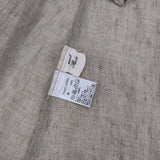 nest Robe リネン ガウン 羽織り 01151-2020-1 ベルト付き ローブ コート ベージュ レディース ネストローブ【中古】6-0919M∞